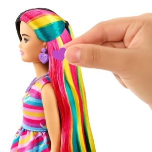 Barbie Totally Hair Papusa Barbie Bruneta - Img 8
