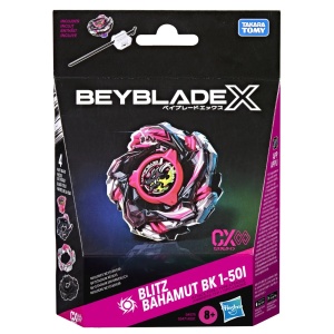 Beyblade X Set Lansator Si Roata Blitz Bahamut Bk 1-50I