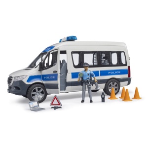Bruder duba de politie Mercedes Benz cu politist - Img 2