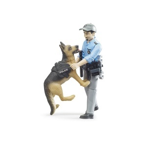 Bruder - Figurina Politist Cu Caine - Img 2