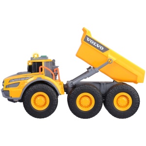 Camion basculant Dickie Toys Volvo Articulated Hauler 23 cm cu lumini si sunete - Img 3