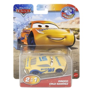 Cars Masinuta Dinoco Cruz Ramirez Cu Culori Schimbatoare