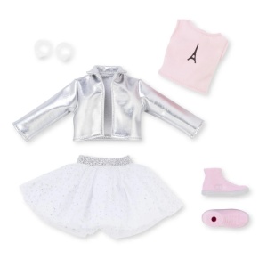 Corolle Set Saptamana Modei La Paris Papusa Valentine 28Cm - Img 6