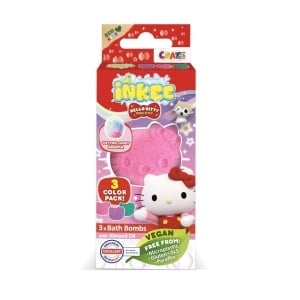 Craze - Bombe de baie Inkee 3 buc asortate in forma de Hello Kitty - Img 2