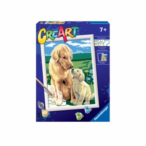 Creart - Pictura Catel Cu Pui - Img 3