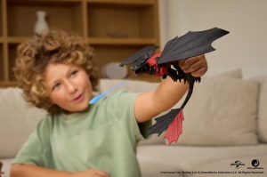 Cum Sa Iti Dresezi Dragonul Incercarea Flacarii Set De Joaca Batalii Arzatoare Tunul Aprins Dragonul Toothless - Img 3