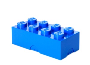 Cutie sandwich LEGO 2x4 albastru - Img 2
