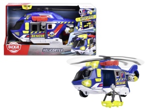 Dickie Toys Elicopter Cu Lumini Si Sunete 39Cm - Img 6