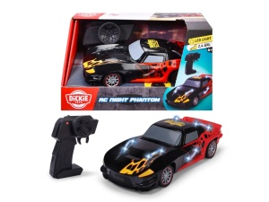 Dickie Toys Masinuta Night Phantom Rc Cu Telecomanda 2.4Ghz Scara 1 La 18 - Img 3
