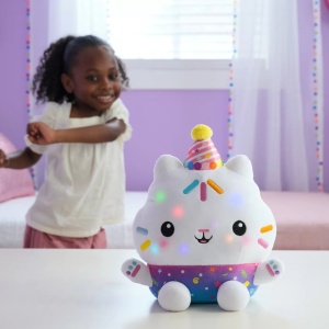 Gabbys Dollhouse Plus Stralucitor Motanul Briosel 25Cm - Img 3