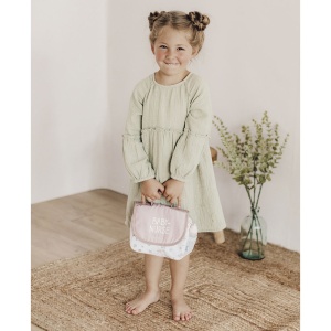 Gentuta de infasat pentru papusa Smoby Baby Nurse Changing Bag crem cu accesorii - Img 5