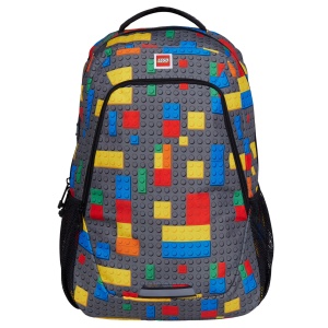 Ghiozdan școlar LEGO Colorful Bricks ZERO Light