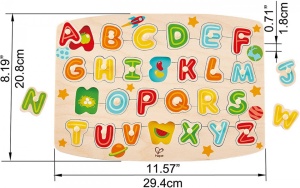 Hape Puzzle Litere - Img 4