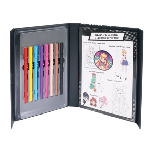 Happi Hobbi Jurnal Artistic Cu Markere Manga - Img 2