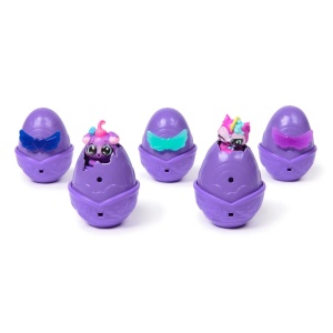 Hatchimals Alive Neon Rainbow Set Carton Oua - Img 6