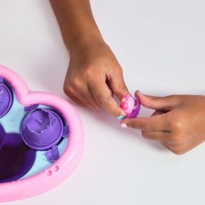 Hatchimals Alive Neon Rainbow Set Petrecere La Piscina - Img 4