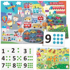 Headu - Montessori cartonase tactile cu numere - Img 2
