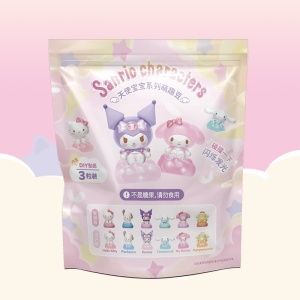 Hello Kitty - Figurina ascunsa in folie, 4 cm, Baby Angel - Img 3