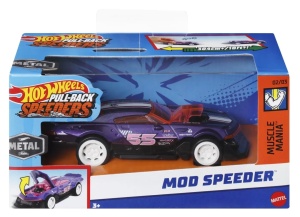 Hot Wheels Masinuta Metalica Cu Sistem Pull Back Mod Speeder Scara 1:43