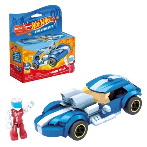 Hot Wheels Mega Masinuta Construibila Twin Mill - Img 2