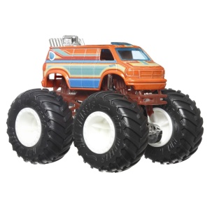 Hot Wheels Monster Truck Masinuta Dodge Ram Van Scara 1:64 - Img 4