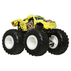 Hot Wheels Monster Truck Si Masinuta Metalica Totaled - Img 4
