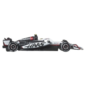 Hot Wheels Premium Real Riders Formula 1 2024 Masinuta Metalica Moneygram Haas F1 Team Scara 1 La 64 - Img 4