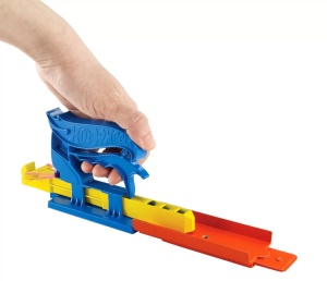 Hot Wheels Set Lansator Portabil Albastru Si Masinuta - Img 2