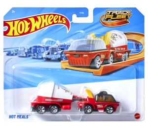 Hot Wheels Track Fleet Masina Flota Hot Meals Scara 1 La 64