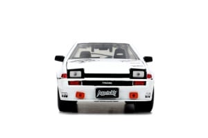 Jada Aggretsuko Set Masinuta Metalica Si Figurina Aggretsuko Si Toyota Trueno Scara 1:24 - Img 2