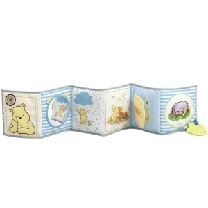 Jucarie - carte Winnie the Pooh cu doua fete pentru dezvoltare senzoriala - Img 2