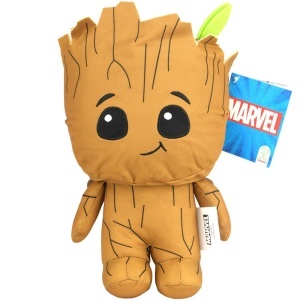 Jucarie din material textil cu sunete Baby Groot, Marvel, 26 cm - Img 2