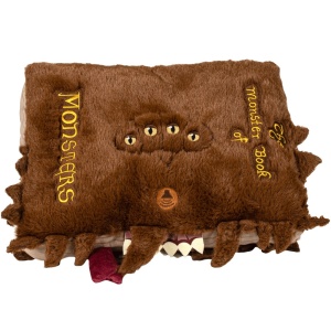 Jucarie din plus cu sunete The Monster Book of Monsters, 32x24x8 cm, Harry Potter - Img 2