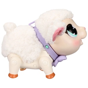 Jucarie interactiva Little Live Pets, My Pet Lamb, Mielul Snowie, merge, danseaza si emite peste 20 de sunete - Img 3