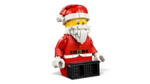LEGO Minifigurina Mos Craciun supradimensionata (40820) - Img 3