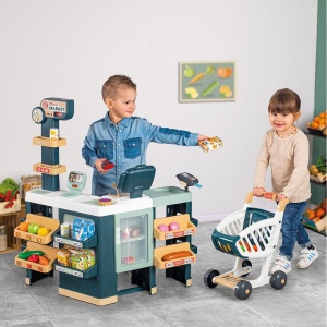 Magazin pentru copii Smoby Maxi Market cu 50 accesorii - Img 4
