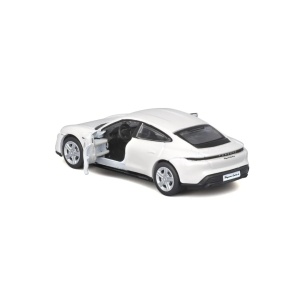 Maisto Masinuta Metalica Speed Icons Porsche Taycan Turbo S Alb Scara 1 La 64 - Img 3