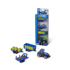Maisto Set 4 Utilaje Agricole New Holland - Img 2