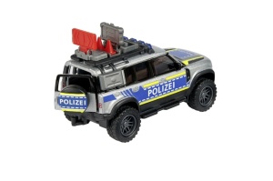 Majorette Masina Metalica De Politie Land Rover Defender Scara 1 La 43 - Img 2