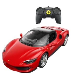Masina Cu Telecomanda Ferrari 296 Gts Cu Scara 1 La 16 - Img 2