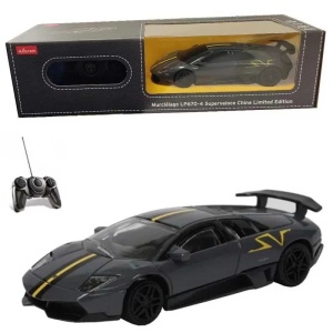 Masina Cu Telecomanda Lamborghini Murcielago Lp670-4 Superveloce China Limited Edition Cu Scara 1 La 24 - Img 4