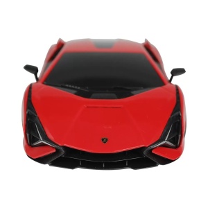 Masina Cu Telecomanda Lamborghini Sian Rosu Cu Scara 1 La 24 - Img 4