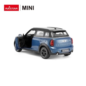 Masinuta Metalica Minicooper Albastru Scara 1 La 24 - Img 2