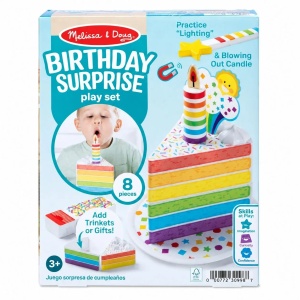 Melissa And Doug Set Tort De Zi De Nastere Cu Lumanari