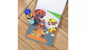 Melissa And Doug Sticker Wow Patrula Catelusilor Set De Joaca Autocolante Si Stampila Chase - Img 6
