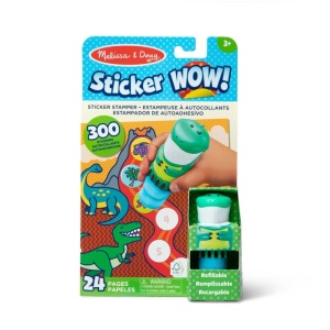 Melissa And Doug Sticker Wow Set De Joaca Autocolante Si Stampila Dinozaur