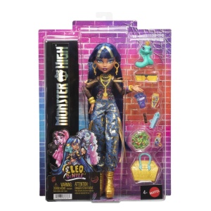 Monster High Papusa Cleo Denile Cu Accesorii