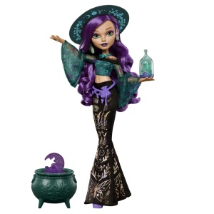 Monster High Vraja Lunii Papusa Willow Thorne Cu Accesorii - Img 5