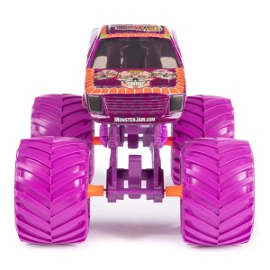Monster Jam Masinuta Metalica Calavera Scara 1:24 - Img 4