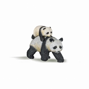 Papo Figurina Ursulet Panda Cu Pui - Img 2